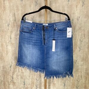 William Rast Denim Skirt Jean Junior Sz 32 Denim NWT